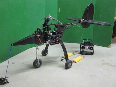 Nightingale Ornithopter RC Test Model
